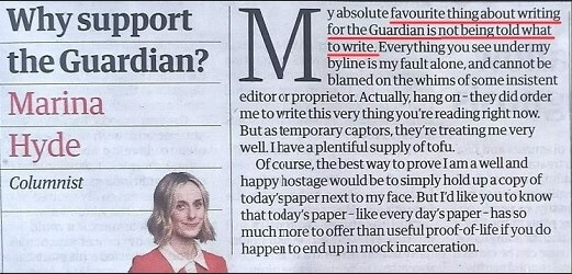 Marina Hyde nobody tells me what to write 2 highlight v10